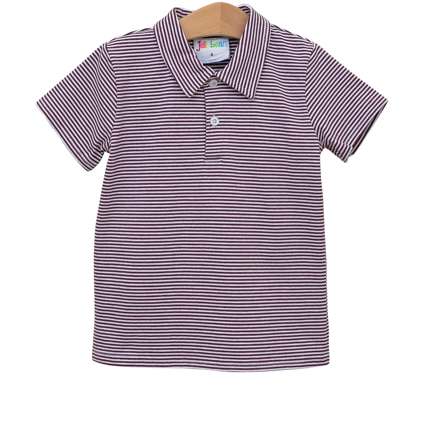 Michael Polo - Maroon Stripe