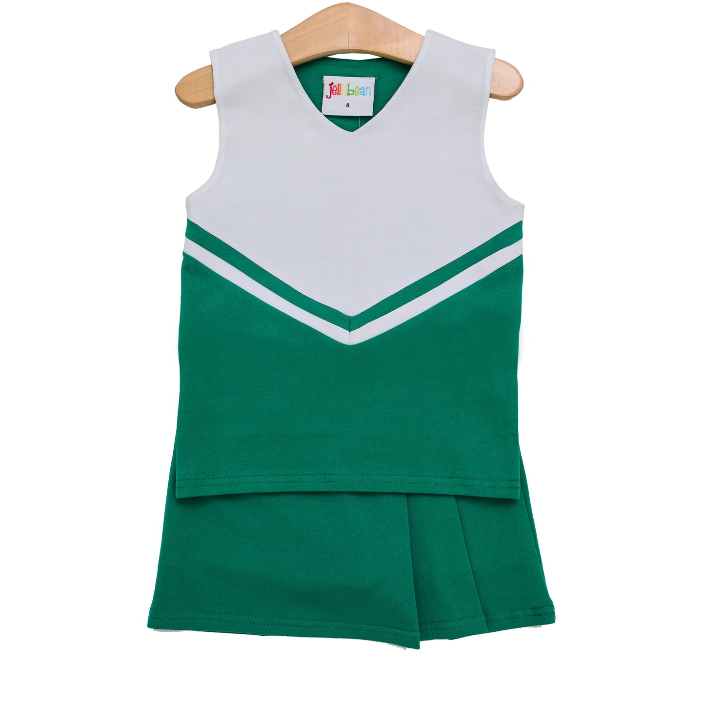Cheer Uniform Skort Set - Kelly Green