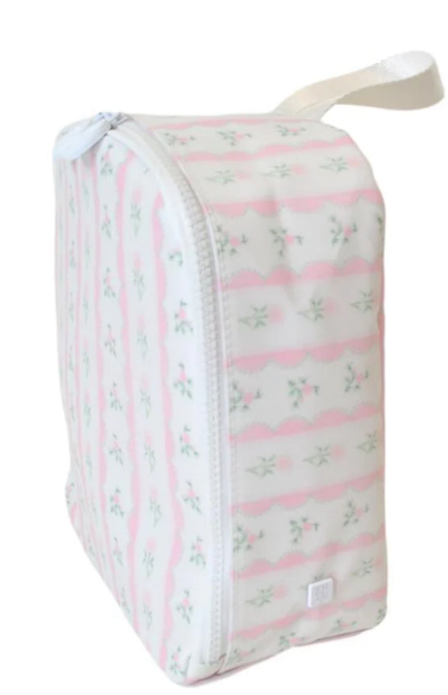 Bring It Lunch Bag - Ribbon Floral Pink
