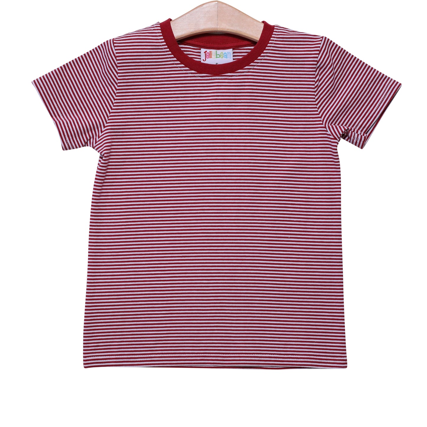 Graham Shirt - Crimson Stripe
