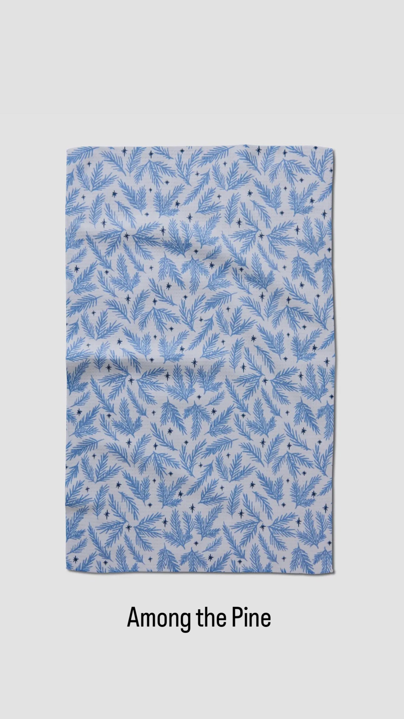 Monogrammed Geometry Hand Towel