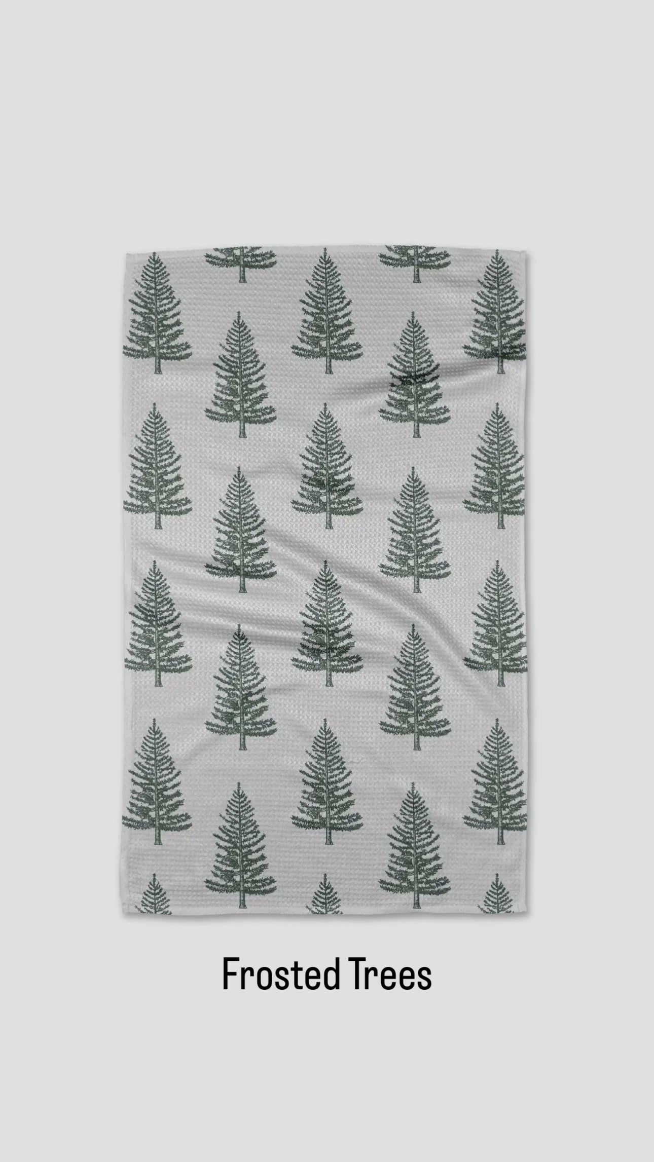 Monogrammed Geometry Hand Towel