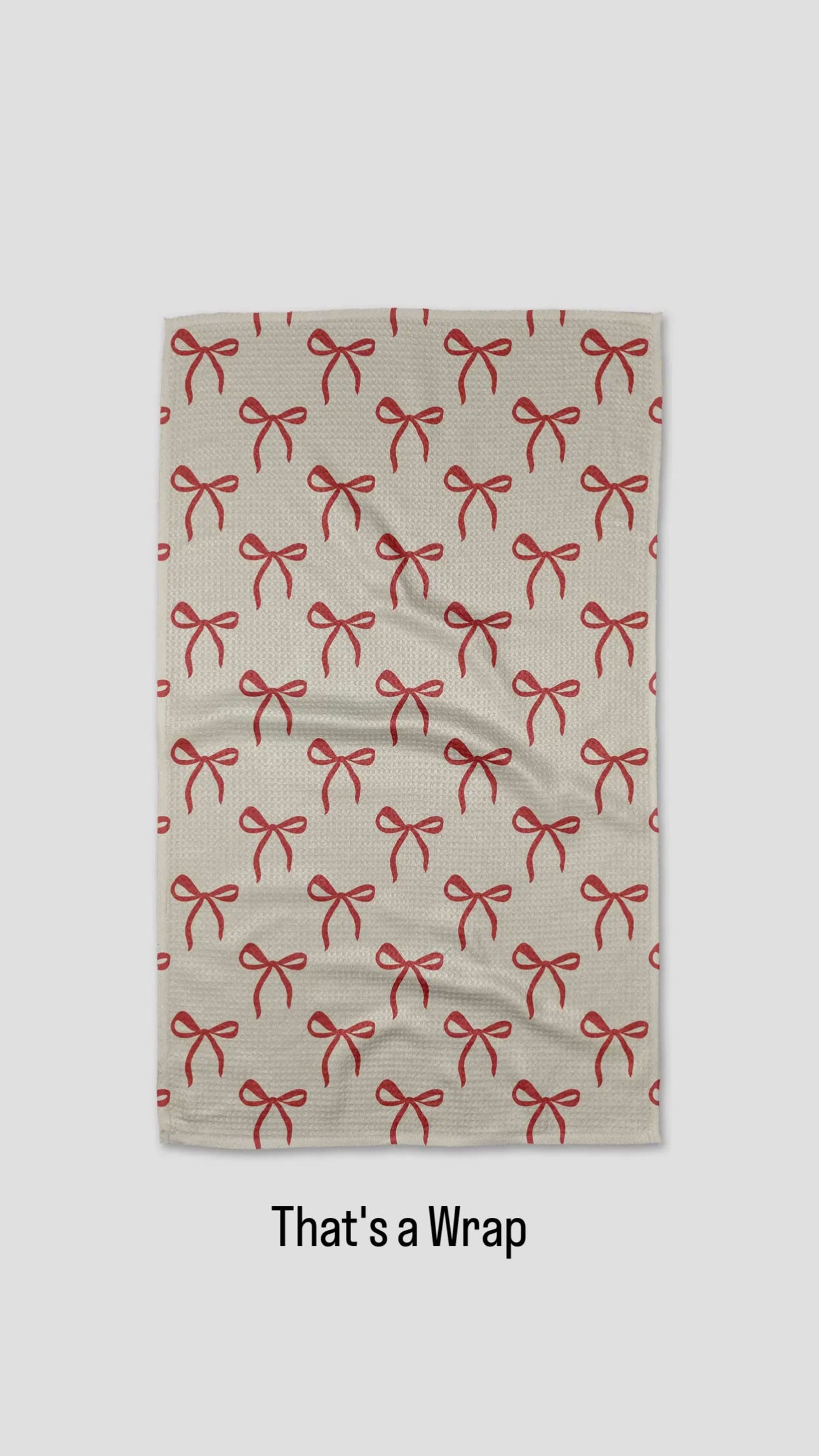 Monogrammed Geometry Hand Towel