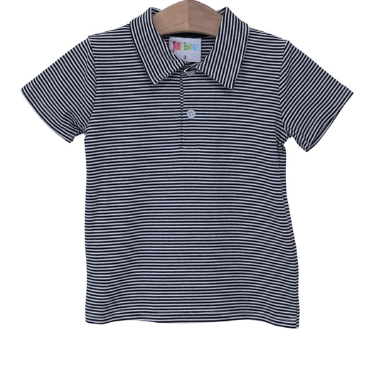 Michael Polo - Navy Stripe