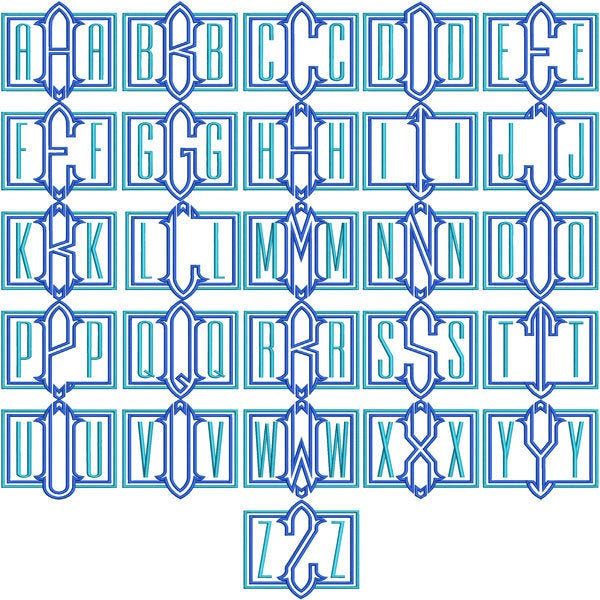 Monogrammed Cocktail Napkins