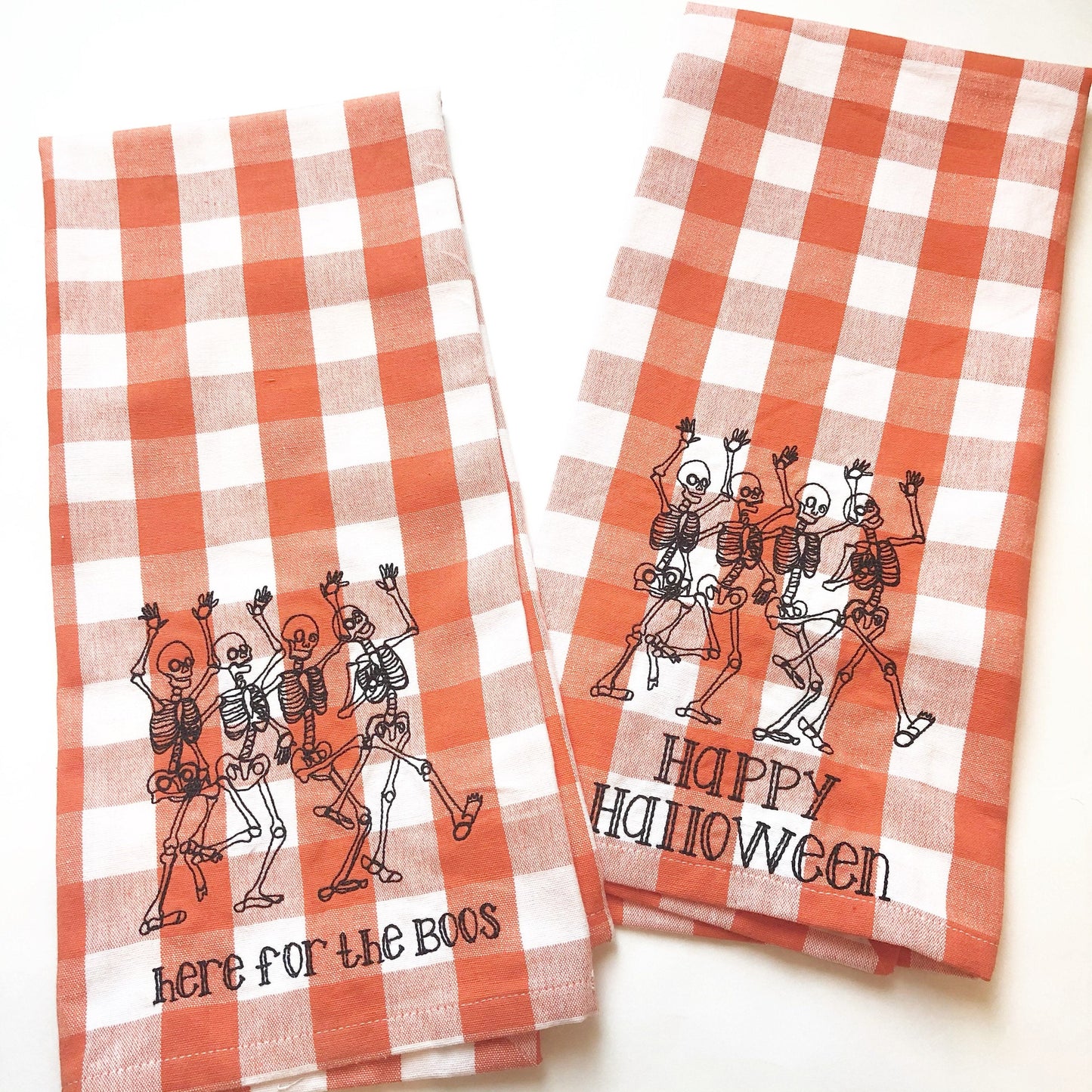 Halloween Tea Towel, Halloween Kitchen Towel