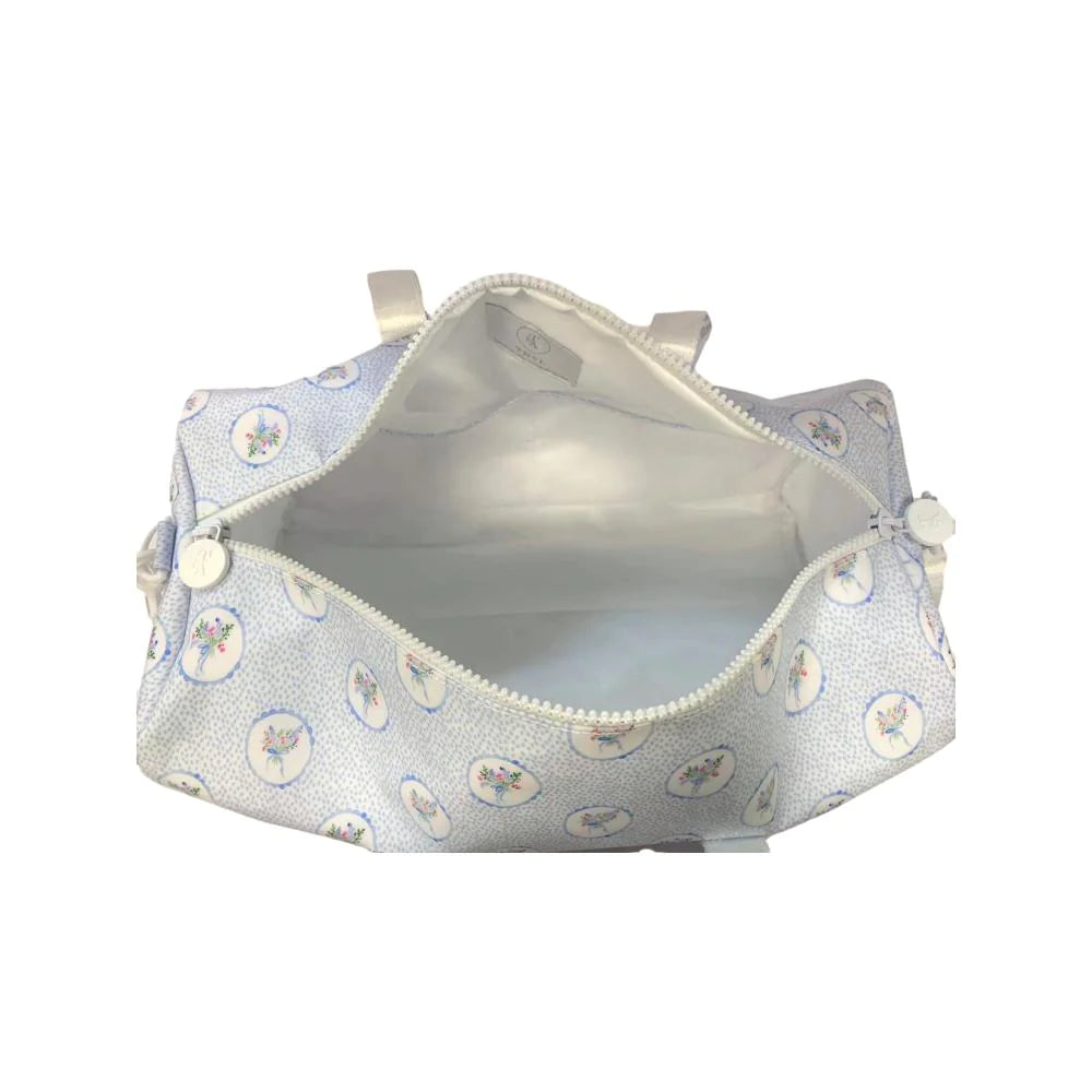 Weekender - Floral Blue Medallion