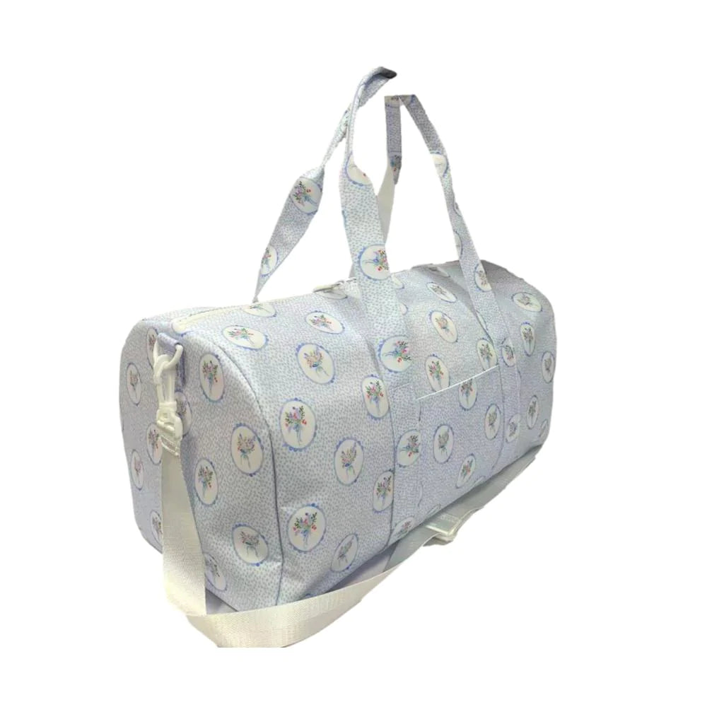Weekender - Floral Blue Medallion