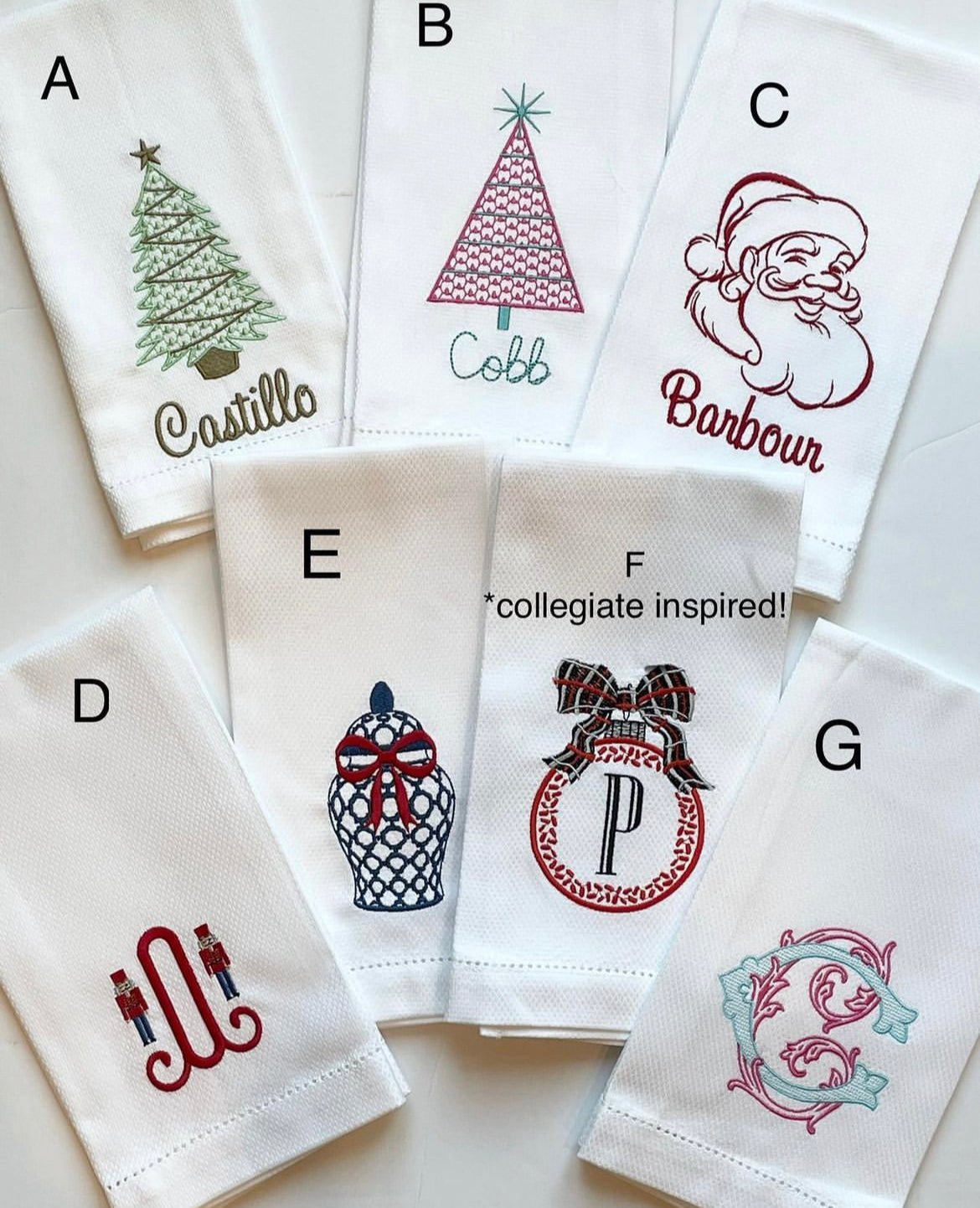 Holiday Tea Towels
